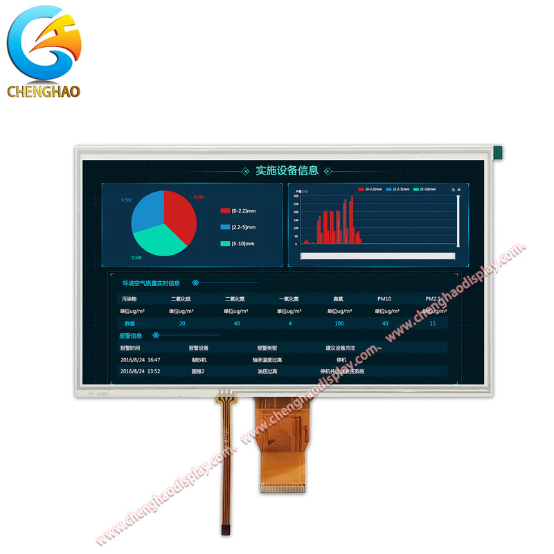 Full Color Touch Display Lcd Module Tft Hdmi Interface 50000h Life Time 10.1 Inch