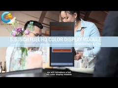 एलसीडी फैक्टरी एमआईपीआई इंटरफ़ेस 5.5 इंच 1080*1920 फुल एचडी डिस्प्ले मॉड्यूल
