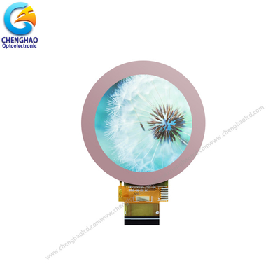 गोल रंग एलसीडी डिस्प्ले 2.1 इंच 480x480 आईपीएस सभी देखने की दिशा