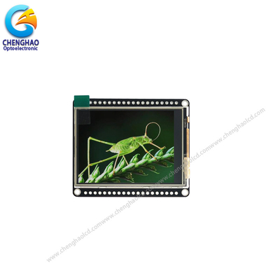 2.4'' छोटा एलसीडी टच स्क्रीन 240x320 50पिन SPI TFT ड्राइवर बोर्ड के साथ एलसीडी डिस्प्ले