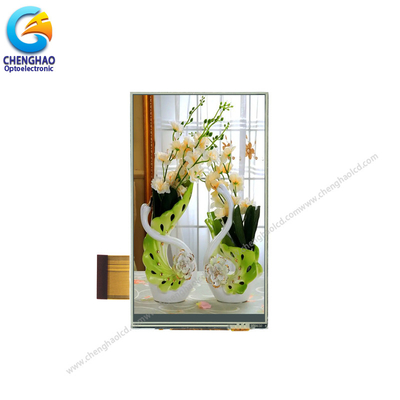 SPI RGB मल्टी इंटरफ़ेस छोटा LCD टच स्क्रीन 5 इंच 480*854 रिज़ॉल्यूशन 45pin