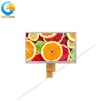 4 लेन MIPI TFT IPS LCD स्क्रीन 40pin 7 इंच 1024*600 फ्री व्यूइंग एंगल