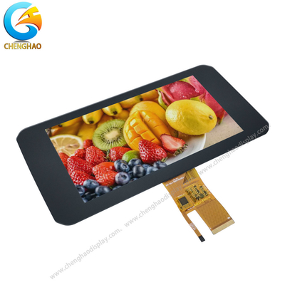 RGB इंटरफेस सनलाइट रीडेबल LCD डिस्प्ले 7 इंच 1024*600 40pin,