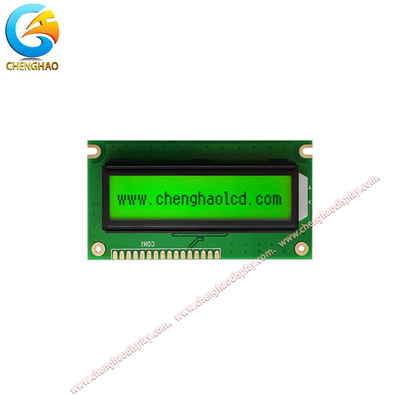 16x2 Iic/I2c सीरियल इंटरफेस ग्रीन बैकलाइट के साथ अल्फ़ान्यूमेरिक एलसीडी डिस्प्ले