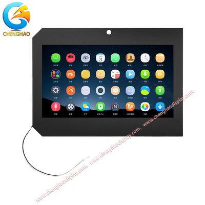 30 पिन Tft एलसीडी डिस्प्ले 1280x720 8 इंच 0.7 मिमी टच ग्लास कवर के साथ