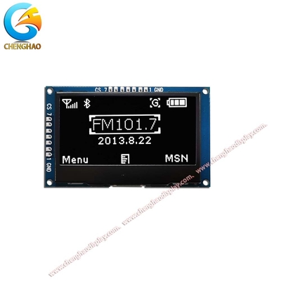 2.42 इंच SPI OLED डिस्प्ले मॉड्यूल 128x64 पिक्सल SSD1309 ड्राइविंग IC के साथ