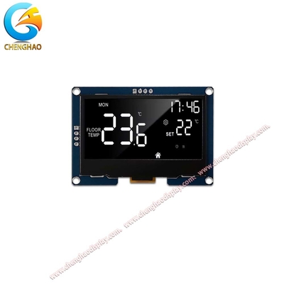 4 पिन OLED डिस्प्ले मॉड्यूल IIC 2.42 इंच 12864 HD मोनोक्रोम डिस्प्ले स्क्रीन के साथ इंटरफ़ेस