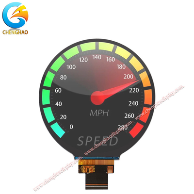 4 इंच परिपत्र एलसीडी डिस्प्ले मॉड्यूल 720x720 डॉट्स IPS TFT With 40 Pins FPC