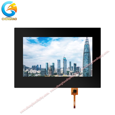 7 इंच IPS एलसीडी डिस्प्ले 1024x600 रिज़ॉल्यूशन 30 पिन FPC With Pcapa Touch