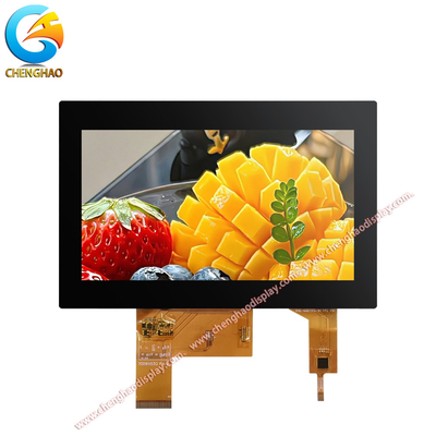 800x480 पिक्सल 7 इंच कैपेसिटिव टच डिस्प्ले स्मार्ट होम के लिए एकदम सही -30 80C