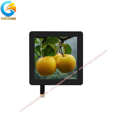 4 इंच का मेडिकल एलसीडी डिस्प्ले MIPI इंटरफेस के साथ सभी काले रंग में 480x480