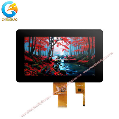 Sunlight Readable Touchscreen 7 Inch IPS TFT 1024x600 Wide-temp Display