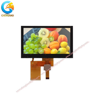 4.3 इंच 480x272 आरजीबी टीएफटी एलसीडी डिस्प्ले मॉड्यूल क्षमता टच पैनल के साथ