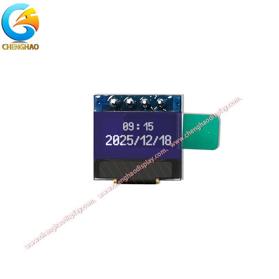 IIC इंटरफ़ेस के साथ 0.49 इंच मोनोक्रोम OLED डिस्प्ले मॉड्यूल CH049L001A-PW