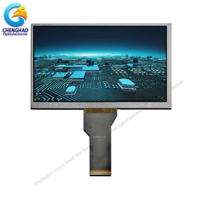 800x480 डॉट मैट्रिक्स एलसीडी मॉड्यूल ISO9001 24 बिट Rgb Mipi सफेद एलईडी बैकलाइट