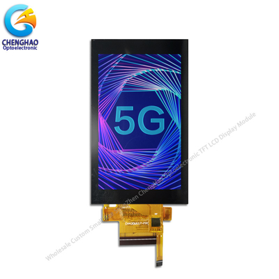 4.3इंच GT911 PCAP एलसीडी टच स्क्रीन मॉड्यूल कैपेसिटिव पैनल के साथ